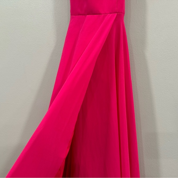 Lulu’s Dreamy Romance Pink Backless Maxi Dress Size M NWOT - Picture 4 of 10